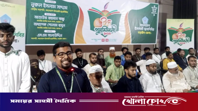 মানুষ রাস্তায় নামলে পালানোর পথ পাবেন না: শিবির সভাপতি