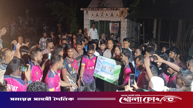 মহম্মদপুরে ঐতিহ্যবাহী চারদলীয় কাবাডি প্রতিযোগিতা অনুষ্ঠিত