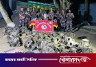 সোনামসজিদ সীমান্তে ভারতীয় ট্রাকের যন্ত্রাংশসহ চোরাকারবারি আটক