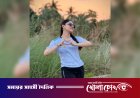 আর্জেন্টিনার জার্সি গায়ে নেটিজেনদের নজর কাড়লেন পূজা চেরি