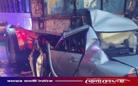 ফরিদপুরের ভাঙ্গায় এক্সপ্রেসওয়েতে মর্মান্তিক সড়ক দুর্ঘটনা: একই পরিবারের ৩ জনসহ নিহত ৫