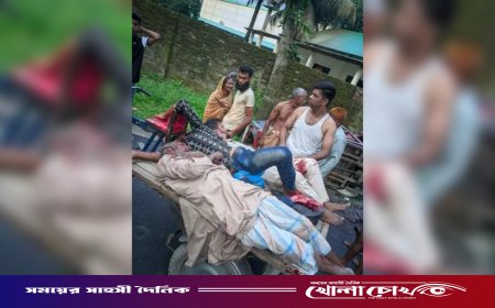 রাজারহাটে ট্রাক-অটোরিকশার মুখোমুখি সংঘর্ষে নিহত ১, আহত ৩