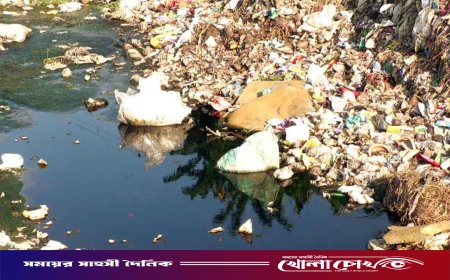 কোটি টাকার ল্যান্ডফিল অচল, নদীর তীরে বর্জ্যের স্তূপ