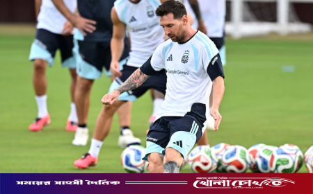 বিশ্বকাপের আগে মেসিকে নিয়ে সুখবর দিলেন স্কালোনি