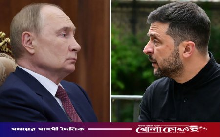 জেলেনস্কির বৈঠকের প্রস্তাব প্রত্যাখ্যান পুতিনের