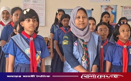 ঢাকা বিভাগের শ্রেষ্ঠ কাব লিডার ভাঙ্গার চম্পা আক্তার, প্রশংসায় ভাসছেন সর্বত্র