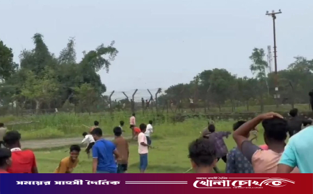 জামালপুরে বাংলাদেশিদের ধাওয়ায় পালাল ভারতীয়রা