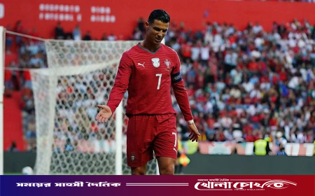 রোনালদোর ব্যর্থতার রাতেও জয়ের ছন্দে পর্তুগাল