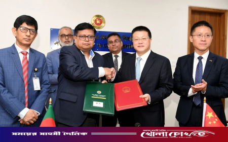 দক্ষিণাঞ্চলের যোগাযোগে নতুন দিগন্ত: ৯ম বাংলাদেশ-চীন মৈত্রী সেতু নির্মাণের চুক্তি সই