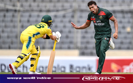 অস্ট্রেলিয়াকে হারিয়ে ঐতিহাসিক সিরিজ জয় বাংলাদেশের