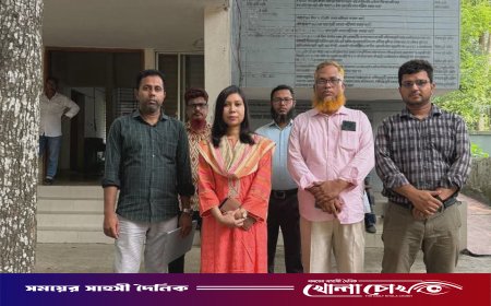 সদরপুরে ঢেউখালী ও চরনাসিরপুর ইউনিয়ন ভূমি অফিস পরিদর্শন করলেন সহকারী কমিশনার (ভূমি)