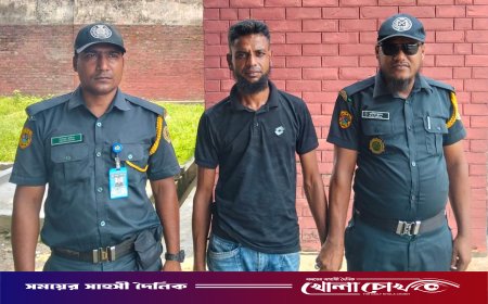 কারাবন্দি স্ত্রীকে গাঁজা দিতে গিয়ে স্বামী আটক