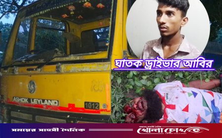 ট্রাক-মোটরসাইকেলের মুখোমুখি সংঘর্ষে নিহত ১