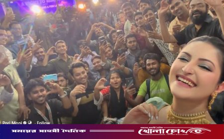 আর্জেন্টিনার সমর্থনে মেতেছেন পরীমণি, প্রিয় দলকে ছুড়লেন ‘উড়ন্ত চুমু