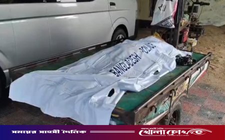 ভাঙ্গায় কভার ভ্যানের ধাক্কায় অটোরিকশার যাত্রী নিহত, চালক আহত