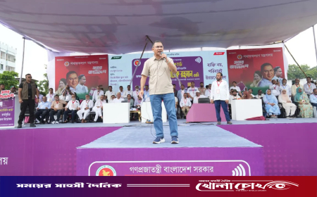 বিএনপির রাজনীতি মানুষের পাশে দাঁড়ানো ও দেশকে এগিয়ে নেওয়া