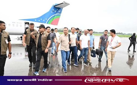 স্বাগত জানাতে আসা সিলেটের এমপিদের সংসদে পাঠালেন প্রধানমন্ত্রী