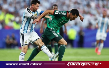 ‘মেসির ফাউলটি শতভাগ লাল কার্ড ছিল’–রেফারির ভূমিকার সমালোচনা ফুটবল পণ্ডিতের