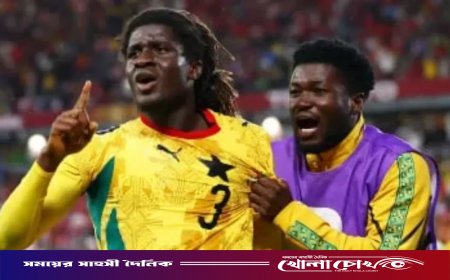 ৯৫ মিনিটের গোলে পানামাকে হারাল ঘানা