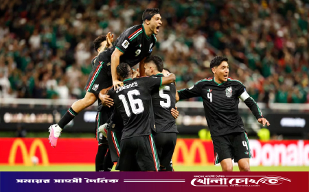 দক্ষিণ কোরিয়াকে হারিয়ে প্রথম দল হিসেবে পরের রাউন্ডে মেক্সিকো