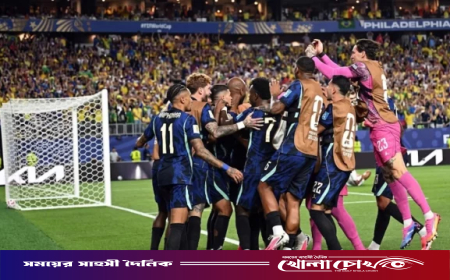 হাইতিকে উড়িয়ে টেবিলের শীর্ষে উঠলো ব্রাজিল
