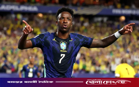 বিয়ার’ নয় ম্যাচসেরার ট্রফি হাতে ভিনিসিয়াসের মুখে ‘ভাতের’ গল্প