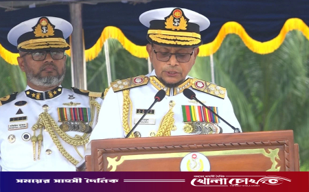 দেশের ভাবমূর্তি বাড়াতে নৌবাহিনী কাজ করে যাচ্ছে: নৌবাহিনী প্রধান