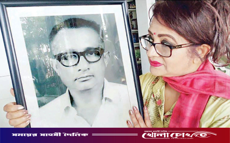 বাবাকে নিয়ে ববিতার স্মৃতিচারণ