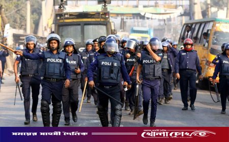 আ.লীগের প্রতিষ্ঠাবার্ষিকীতে ঢাকার নিরাপত্তায় ১৮ হাজার পুলিশ
