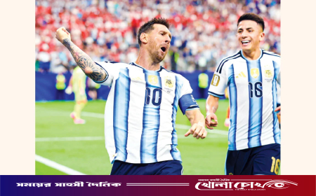 মেসির বিশ্বরের্কড, আর্জেন্টিনা এবারও অপ্রতিরোধ্য