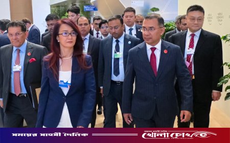 চীনের প্রধানমন্ত্রীর রাষ্ট্রীয় ভোজে তারেক রহমান