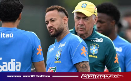 ‘নেইমার প্রস্তুত’, স্কটল্যান্ড ম্যাচের আগে জানালেন আনচেলত্তি