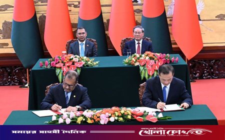 গণমাধ্যম খাতে সহযোগিতা জোরদারে বাংলাদেশ-চীনের মধ্যে ৪ সমঝোতা স্মারক সই