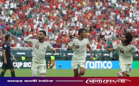 স্পেনের কাছে হেরে বিদায় উরুগুয়ের