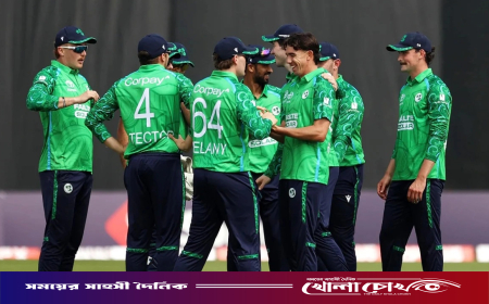 ভারতকে হারিয়ে ইতিহাস গড়ল আয়ারল্যান্ড