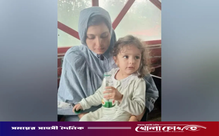 রেস্টুরেন্টে ফেলে যাওয়া পাকিস্তানি শিশুকে পরিবারের কাছে হস্তান্তর