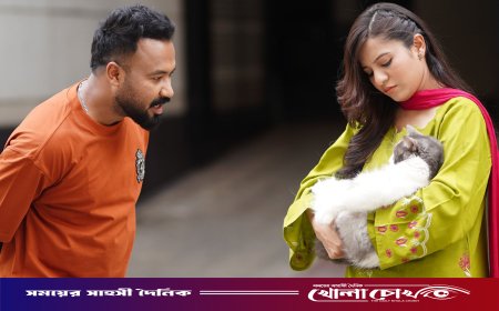 পলাশের বিপরীতে নজর কাড়লেন জারবীনি