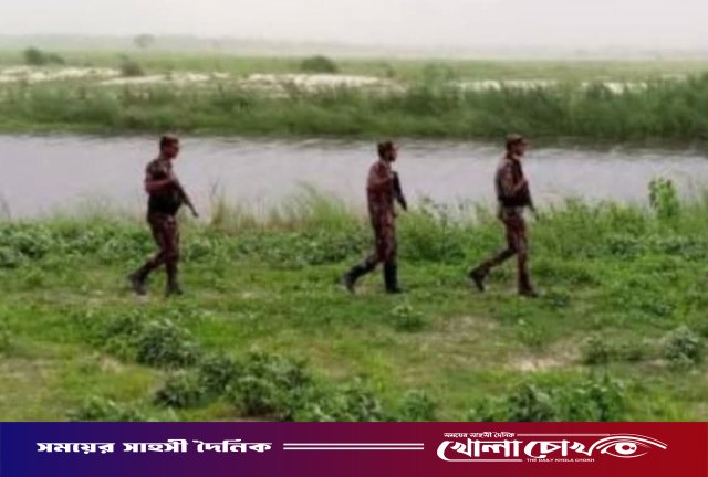 কুষ্টিয়ার দৌলতপুর সীমান্তে অনুপ্রবেশ ও পুশইন রোধে বিজিবির কঠোর নজরদারি