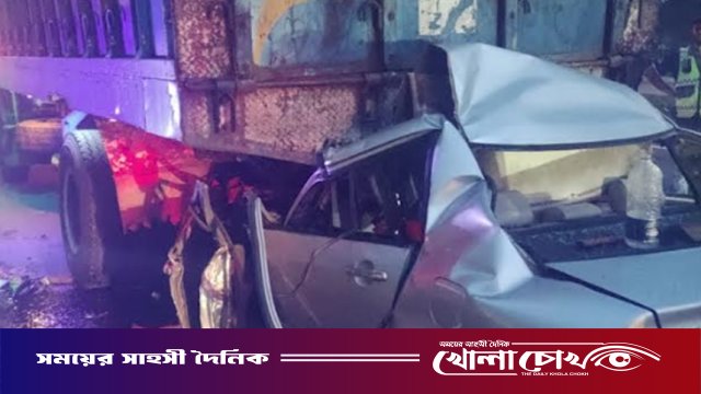 ফরিদপুরের ভাঙ্গায় এক্সপ্রেসওয়েতে মর্মান্তিক সড়ক দুর্ঘটনা: একই পরিবারের ৩ জনসহ নিহত ৫