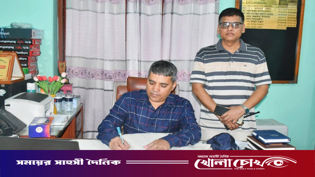 আইন-শৃঙ্খলা পরিস্থিতি উন্নয়নে জেলা পুলিশ সুপার আকস্মিকভাবে আত্রাই থানা পরিদর্শন