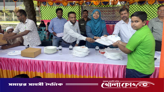 শতাধিক শিক্ষার্থীর অংশগ্রহণে চরভদ্রাসনে প্রাথমিক শিক্ষা পদক প্রতিযোগিতা