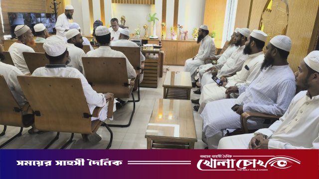 নবাগত জেলা প্রশাসকের সঙ্গে বাংলাদেশ খেলাফত মজলিস ফরিদপুরের সৌজন্য সাক্ষাৎ