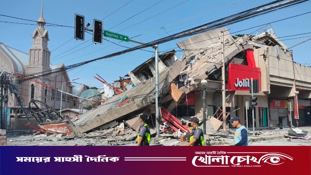 ফিলিপাইনে ৭.৮ মাত্রার শক্তিশালী ভূমিকম্প, এশিয়াজুড়ে সুনামি সতর্কতা