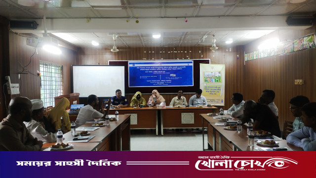 নাজিরপুরে গ্রাম আদালত বিষয়ে জনসচেতনতা বৃদ্ধিতে কর্মশালা অনুষ্ঠিত