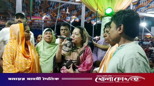 ফরিদপুরের চৌধুরী বাড়ির ধর্মীয় অনুষ্ঠান পরিদর্শনে এমপি চৌধুরী নায়াব ইউসুফ