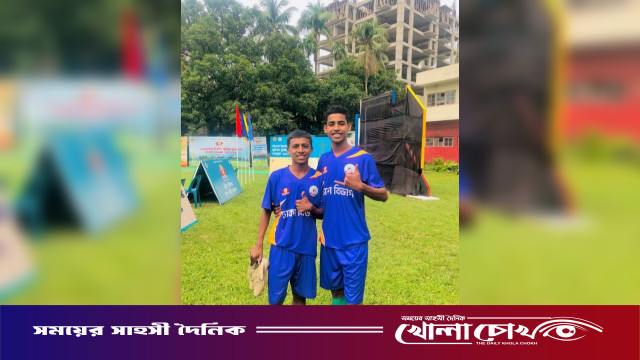 অনূর্ধ্ব-১৫ ডেভেলপমেন্ট কাপ: ঢাকা বিভাগ দলে ফরিদপুরের আমির ও সাইফুল
