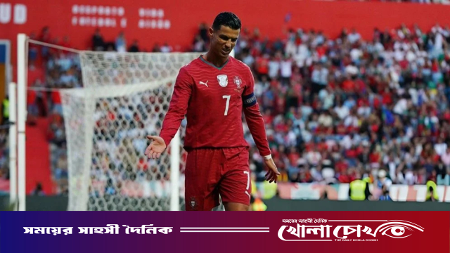 রোনালদোর ব্যর্থতার রাতেও জয়ের ছন্দে পর্তুগাল