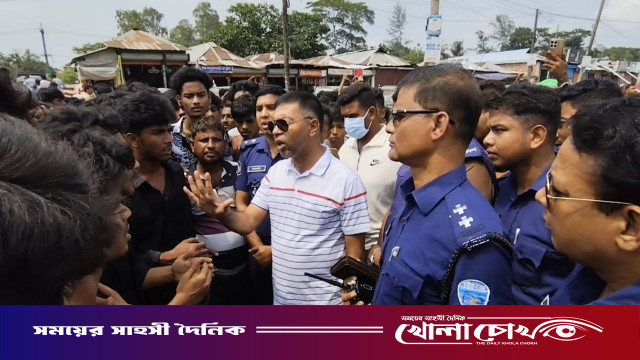 বখাটের এআই ভিডিওর অপপ্রচারে প্রাণ গেল স্কুলছাত্রীর, মানববন্ধনে ফাঁসির দাবি