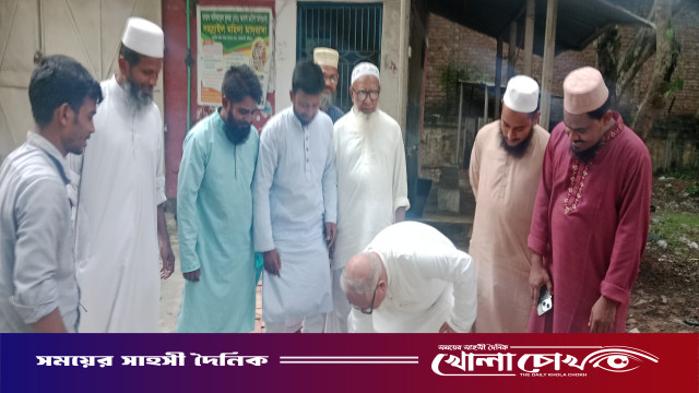 আলফাডাঙ্গা হাসপাতাল মসজিদ সড়কে উন্নয়নকাজের উদ্বোধন করলেন এমপি ড. মো. ইলিয়াস মোল্যা