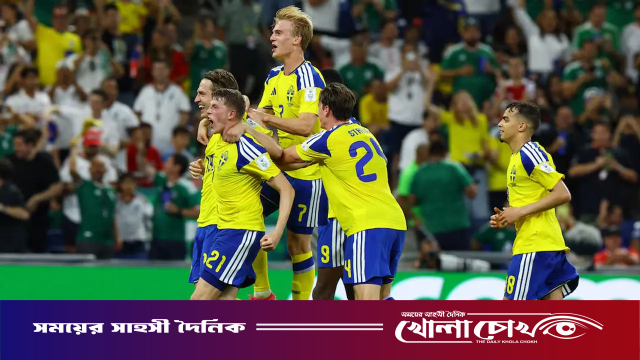 তিউনিসিয়াকে উড়িয়ে বিশ্বকাপ শুরু সুইডেনের